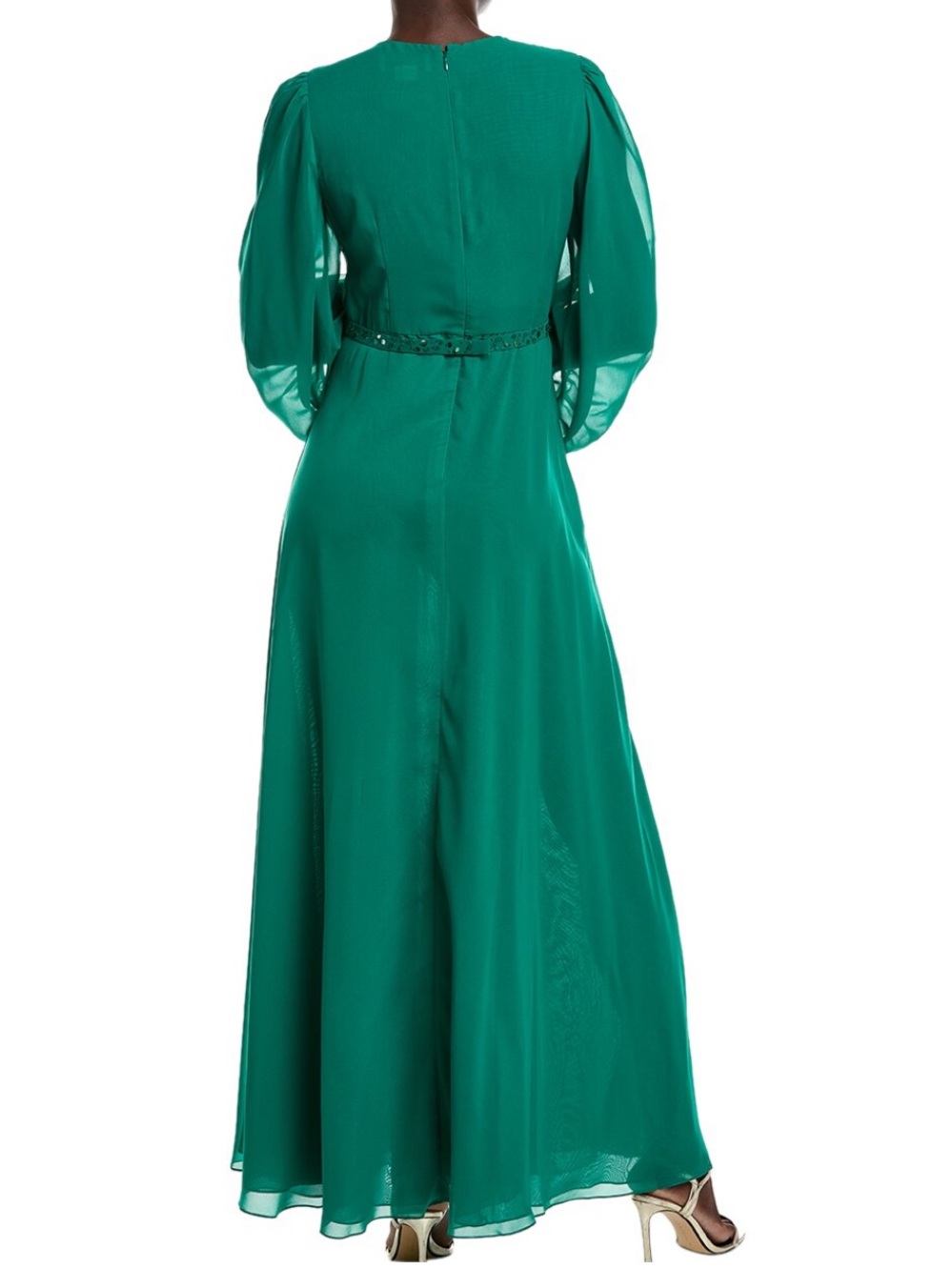 NWT Sachin + Babi Bianca Green Sequin Gown - Picture 10 of 10